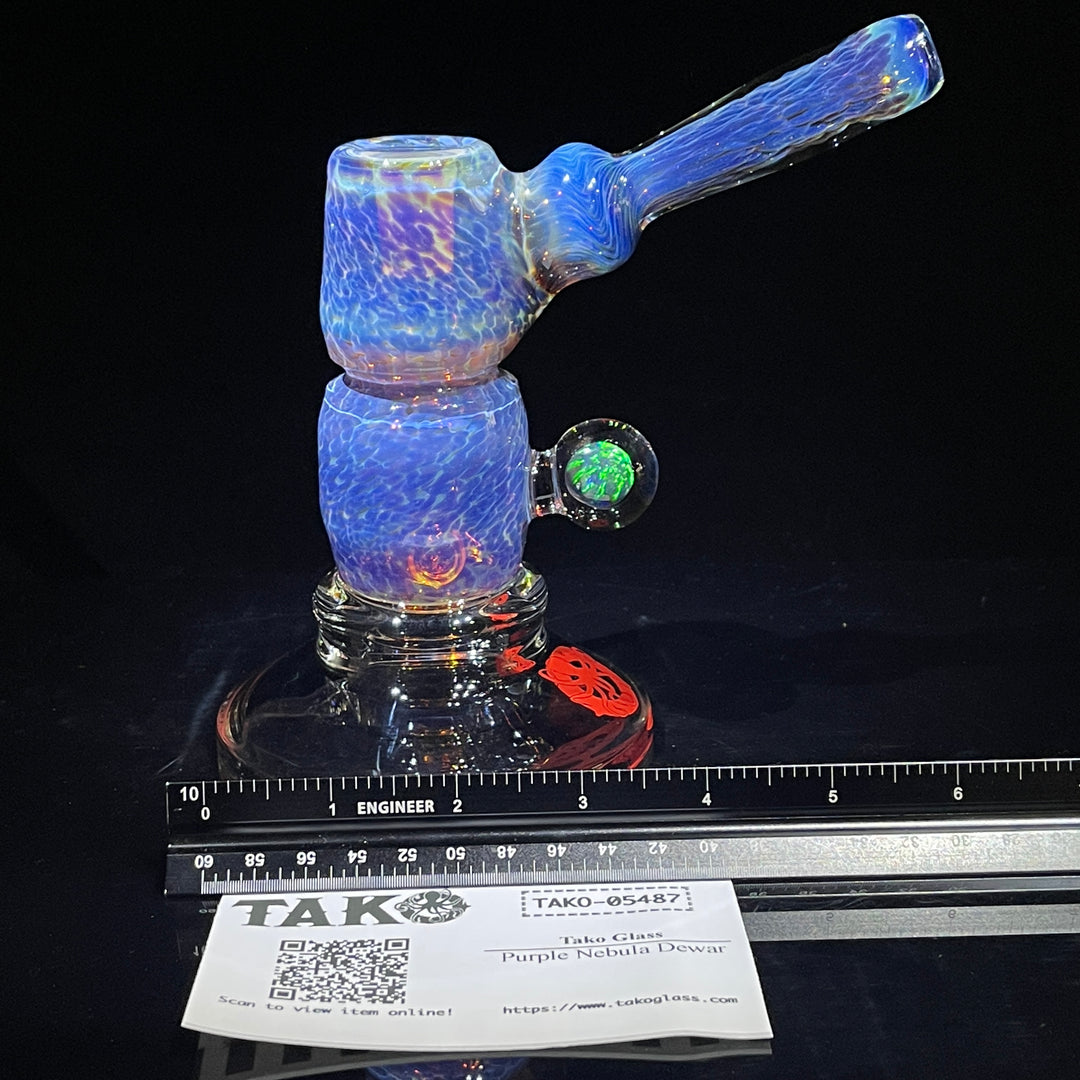 Purple Nebula Dewar Glass Pipe Tako Glass   