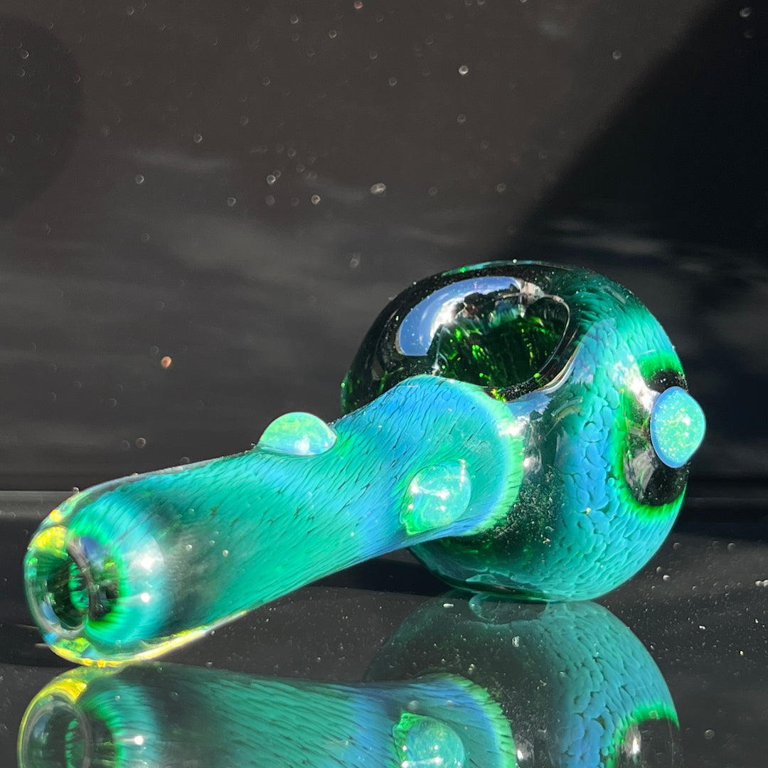 Thick Exp Green Pipe Glass Pipe Chuck Glass