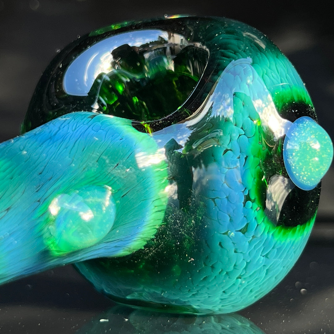 Thick Exp Green Pipe Glass Pipe Chuck Glass