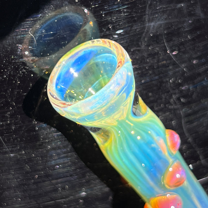 Comtrex Silver Fume Chillum Glass Pipe Schutz Glass   