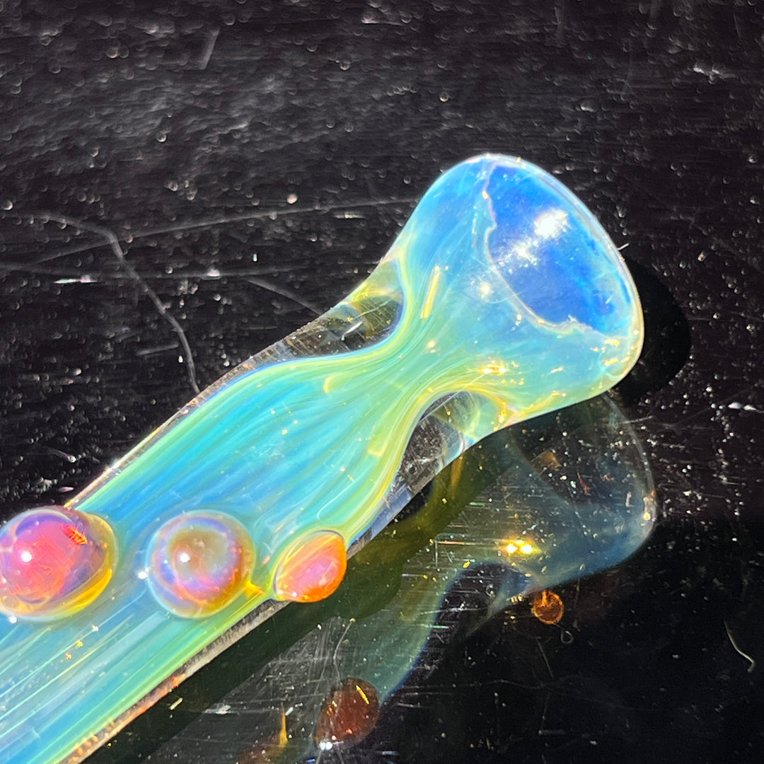 Comtrex Silver Fume Chillum Glass Pipe Schutz Glass   