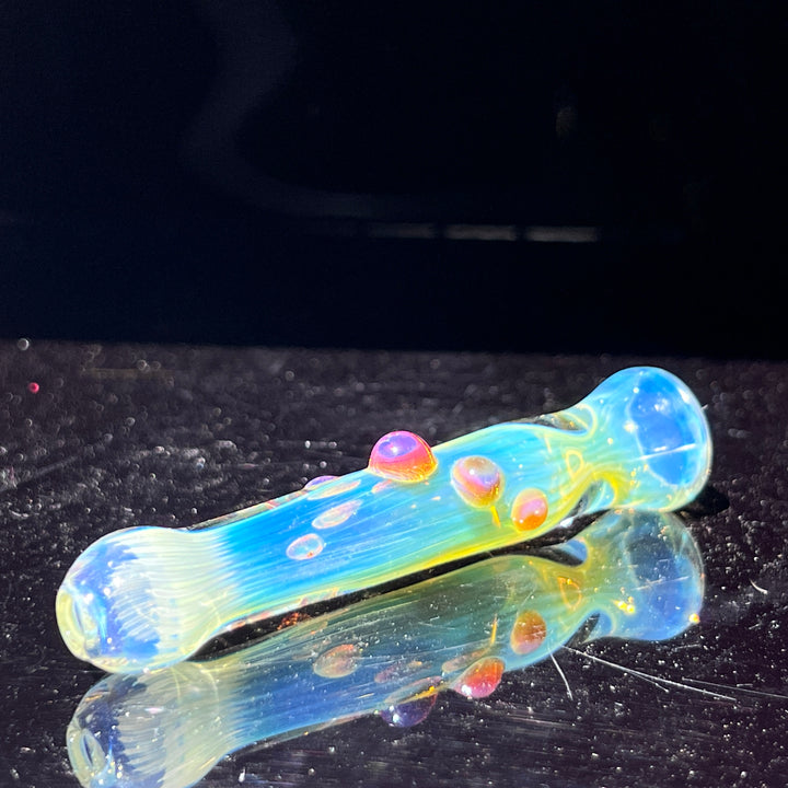 Comtrex Silver Fume Chillum Glass Pipe Schutz Glass   