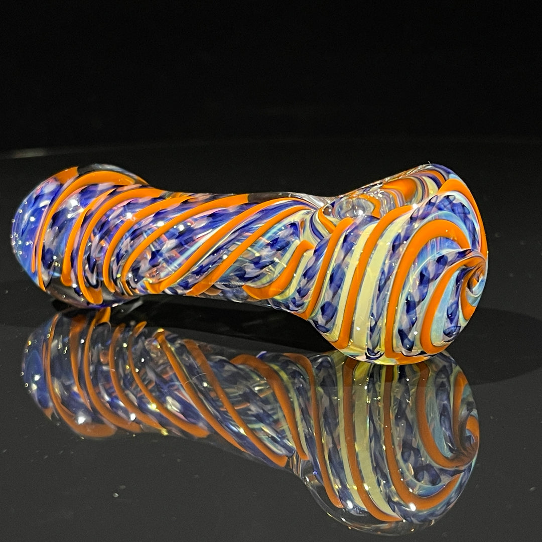 Color Inside Out Spoon Glass Pipe Tiny Mike