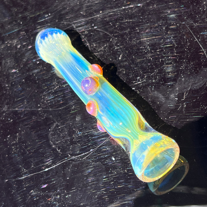 Comtrex Silver Fume Chillum Glass Pipe Schutz Glass   