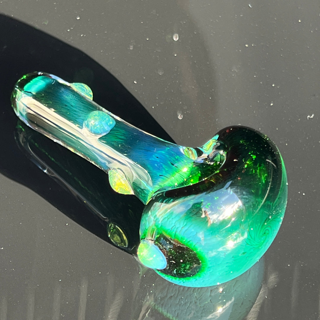 Thick Exp Green Pipe Glass Pipe Chuck Glass