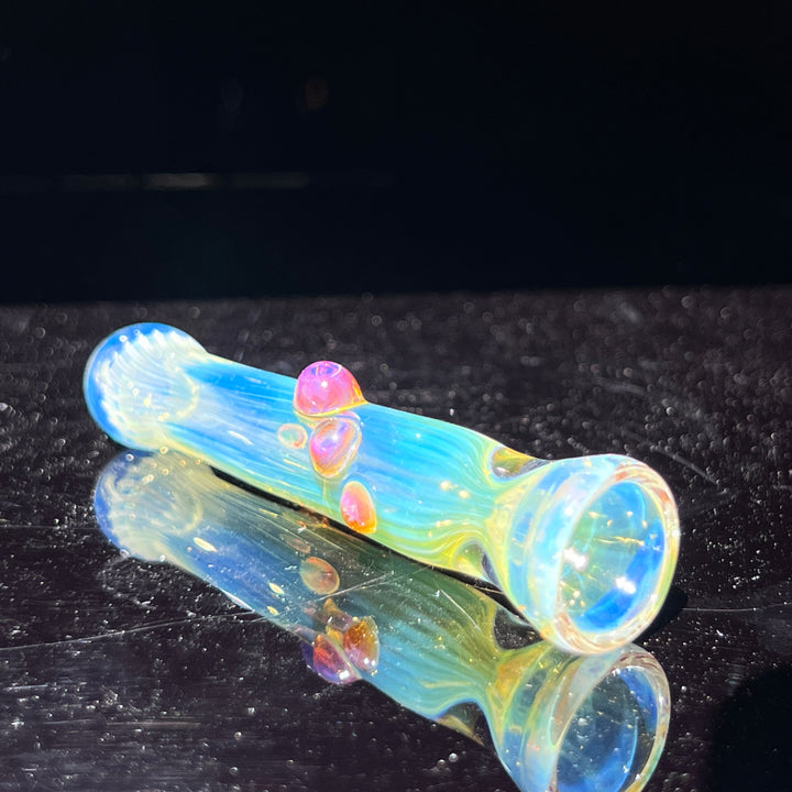 Comtrex Silver Fume Chillum Glass Pipe Schutz Glass   