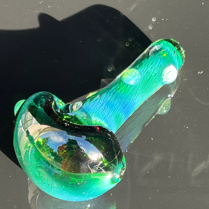 Thick Exp Green Pipe Glass Pipe Chuck Glass