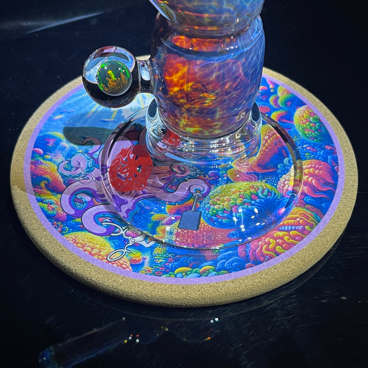 Purple Nebula Dewar Glass Pipe Tako Glass   