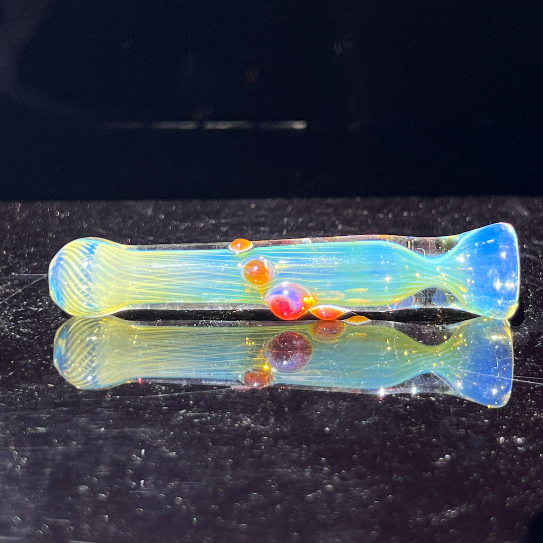 Comtrex Silver Fume Chillum Glass Pipe Schutz Glass   