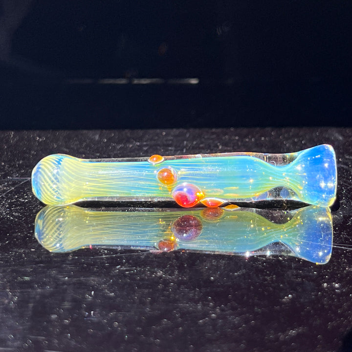 Comtrex Silver Fume Chillum Glass Pipe Schutz Glass   