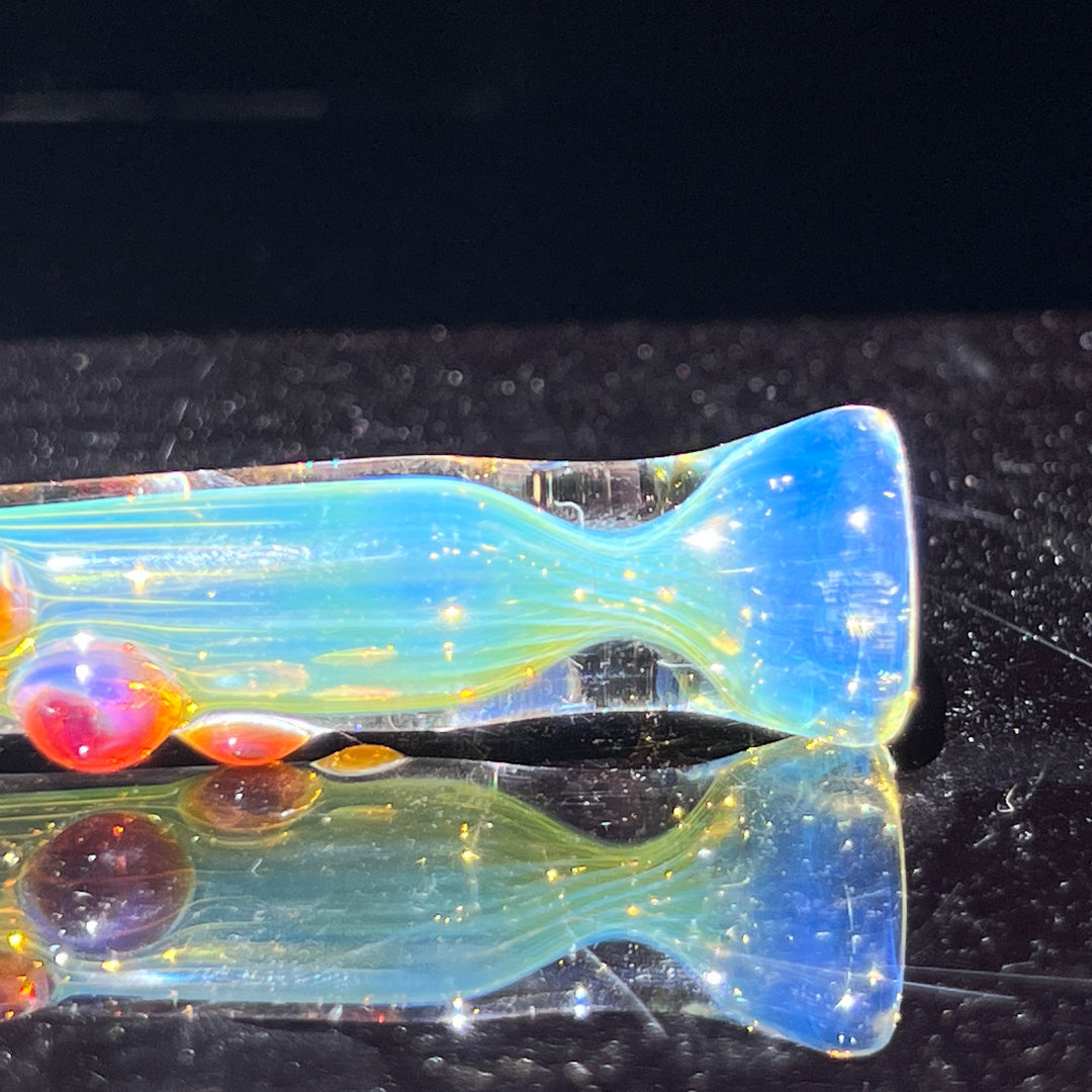 Comtrex Silver Fume Chillum Glass Pipe Schutz Glass   