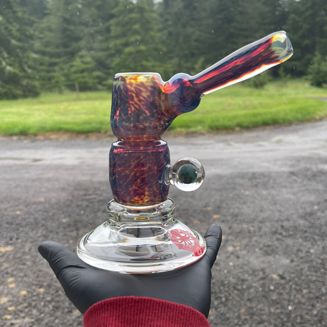 Purple Nebula Dewar Glass Pipe Tako Glass   