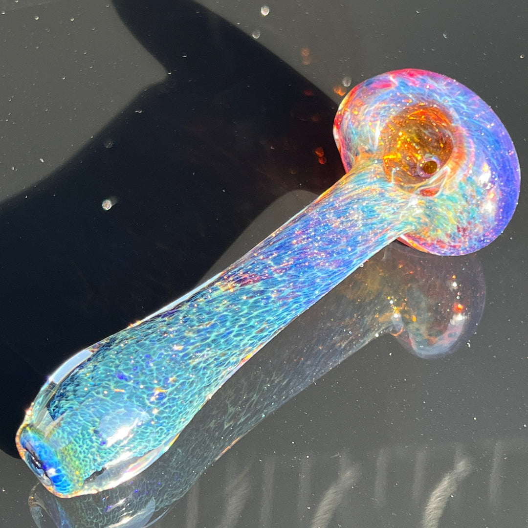 Blue Frit Pipe Glass Pipe Beezy Glass