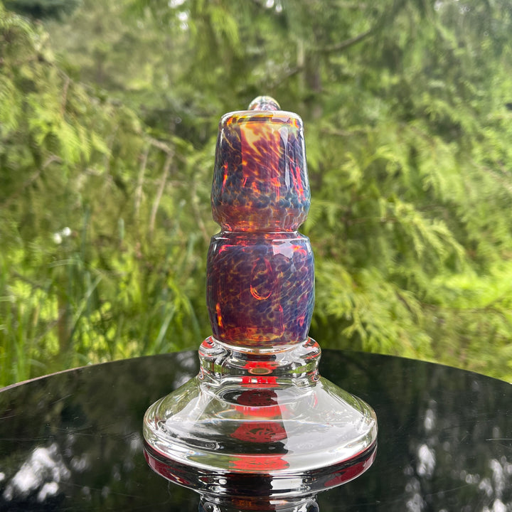 Purple Nebula Dewar Glass Pipe Tako Glass   