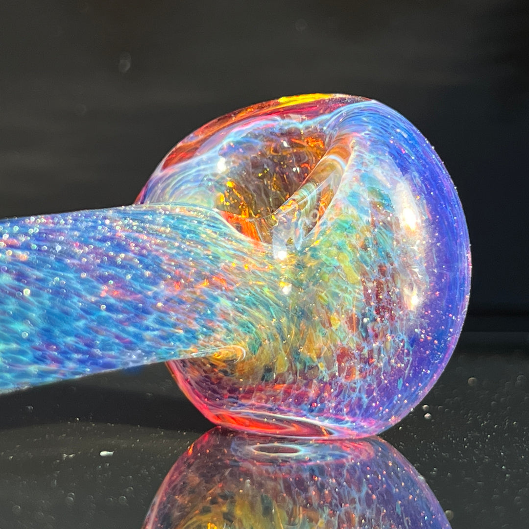 Blue Frit Pipe Glass Pipe Beezy Glass