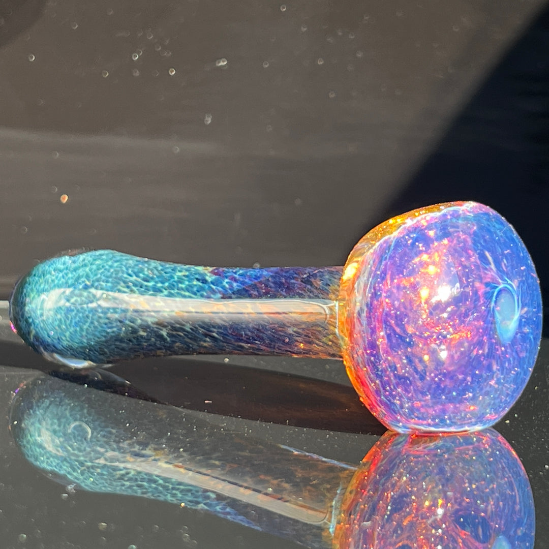 Blue Frit Pipe Glass Pipe Beezy Glass