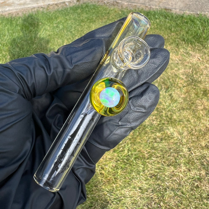 Opal Shooter Glass Pipe Tako Glass   