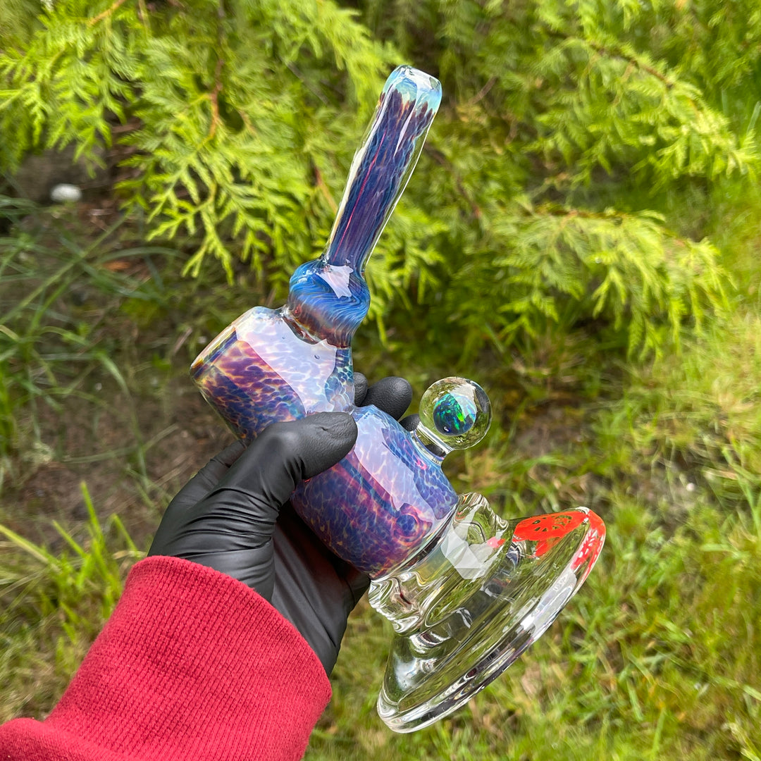 Purple Nebula Dewar Glass Pipe Tako Glass   