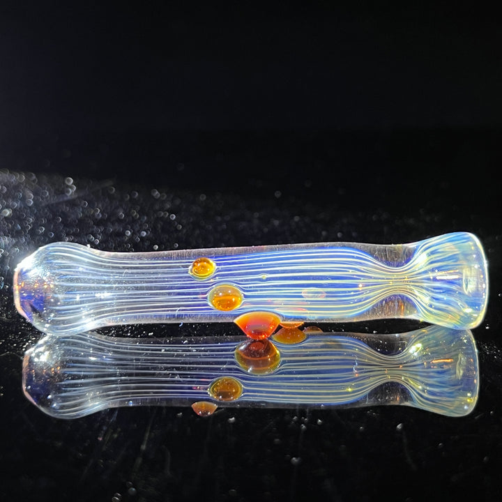 Comtrex Silver Fume Chillum Glass Pipe Schutz Glass   