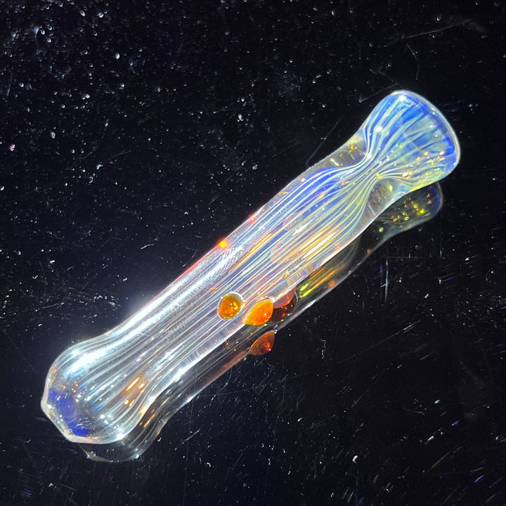 Comtrex Silver Fume Chillum Glass Pipe Schutz Glass   