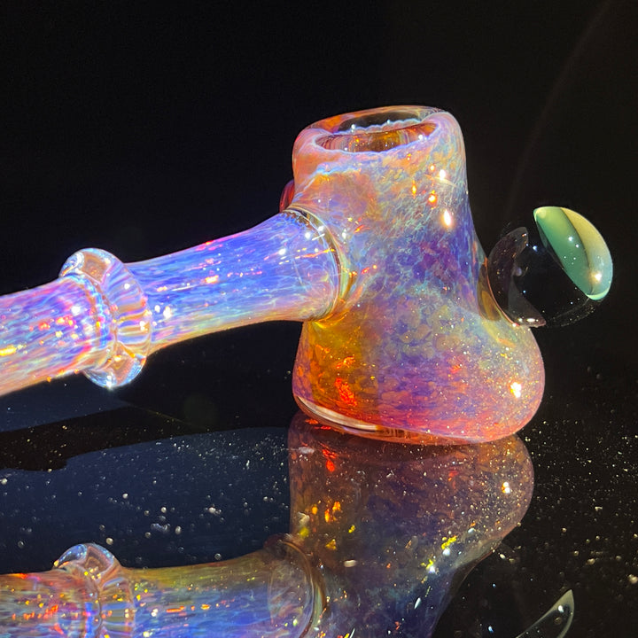 Purple Magic Vortex Hammer Glass Pipe Beezy Glass   