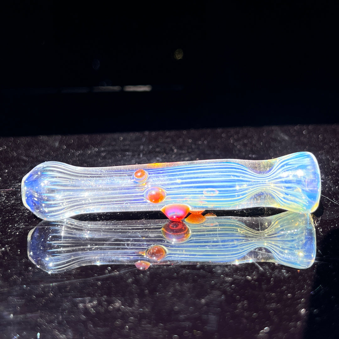 Comtrex Silver Fume Chillum Glass Pipe Schutz Glass   