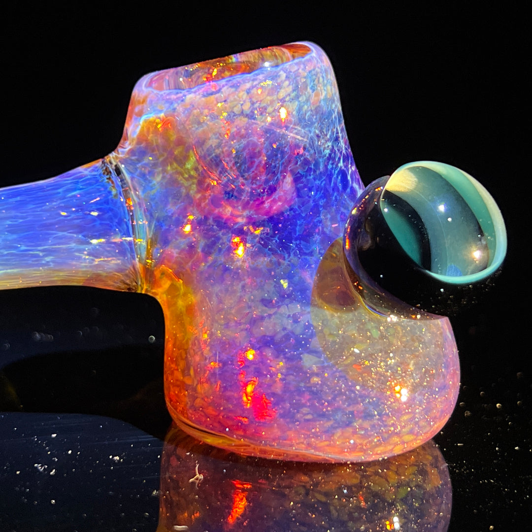 Purple Magic Vortex Hammer Glass Pipe Beezy Glass   