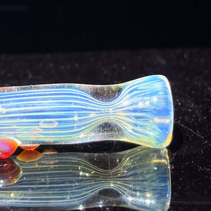 Comtrex Silver Fume Chillum Glass Pipe Schutz Glass   