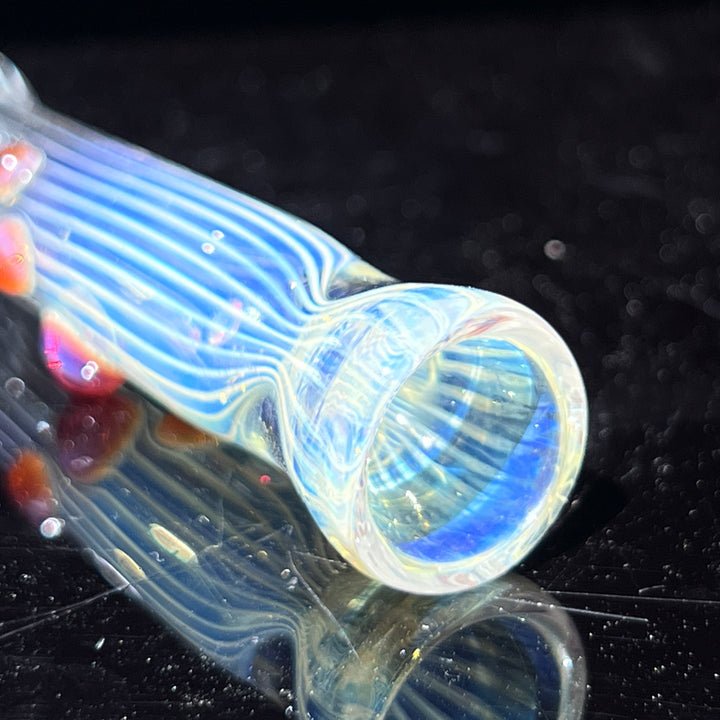 Comtrex Silver Fume Chillum Glass Pipe Schutz Glass   