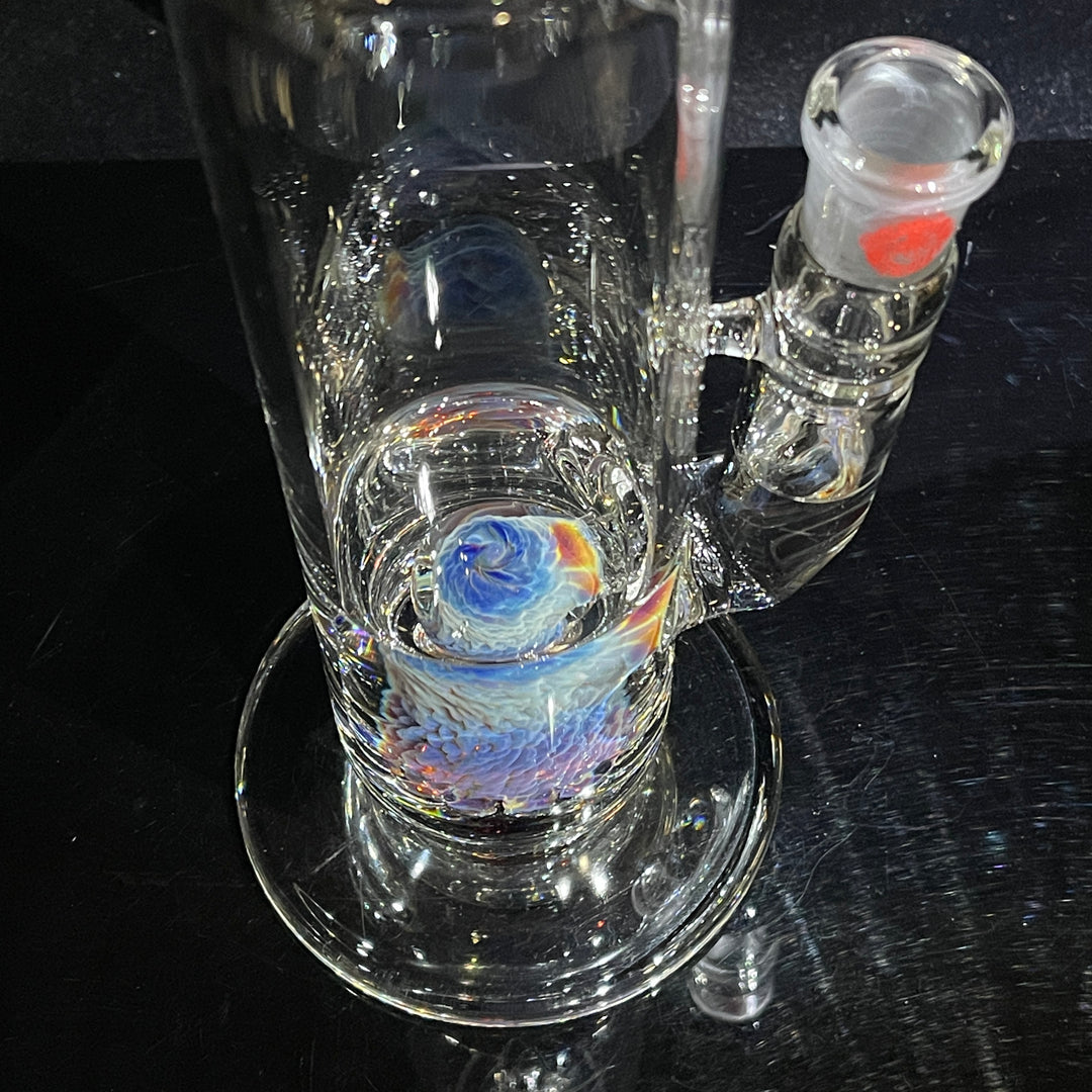 Purple Nebula Opal Bong Glass Pipe Tako Glass   