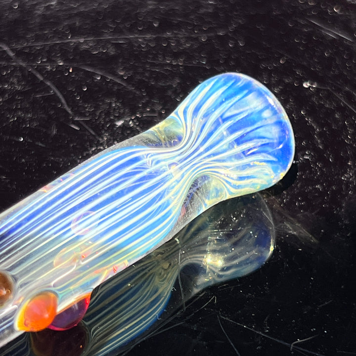 Comtrex Silver Fume Chillum Glass Pipe Schutz Glass   