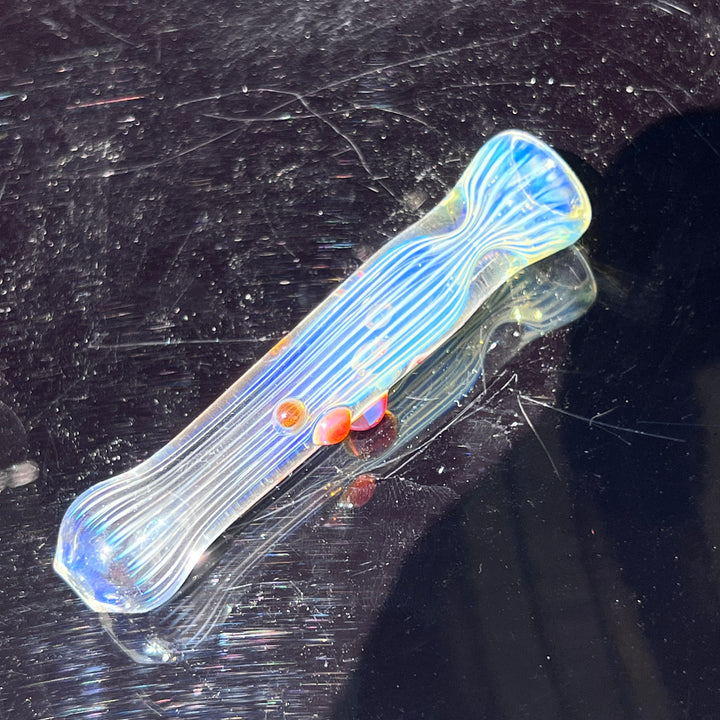 Comtrex Silver Fume Chillum Glass Pipe Schutz Glass   