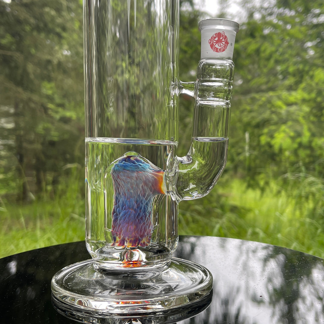 Purple Nebula Opal Bong Glass Pipe Tako Glass   