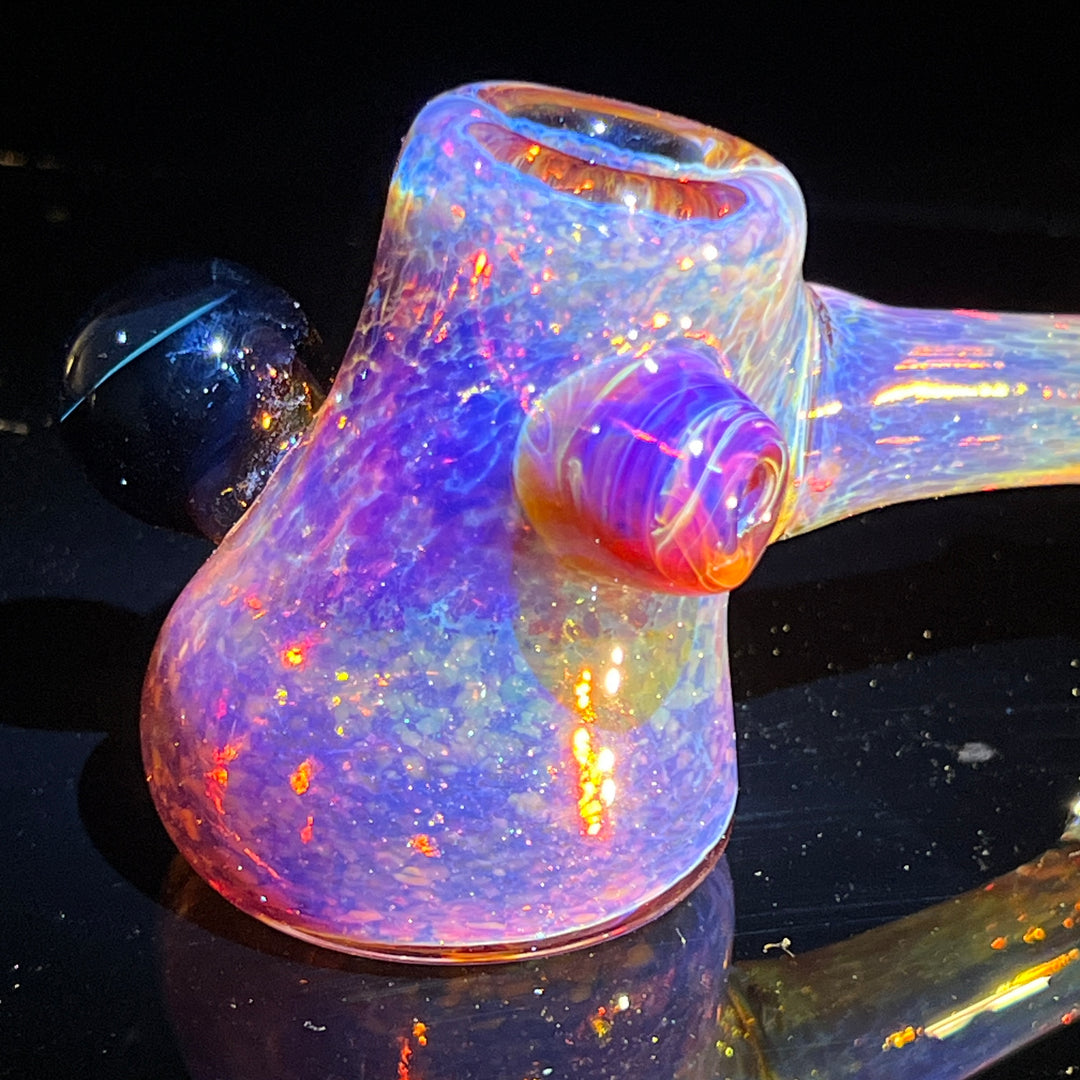 Purple Magic Vortex Hammer Glass Pipe Beezy Glass   