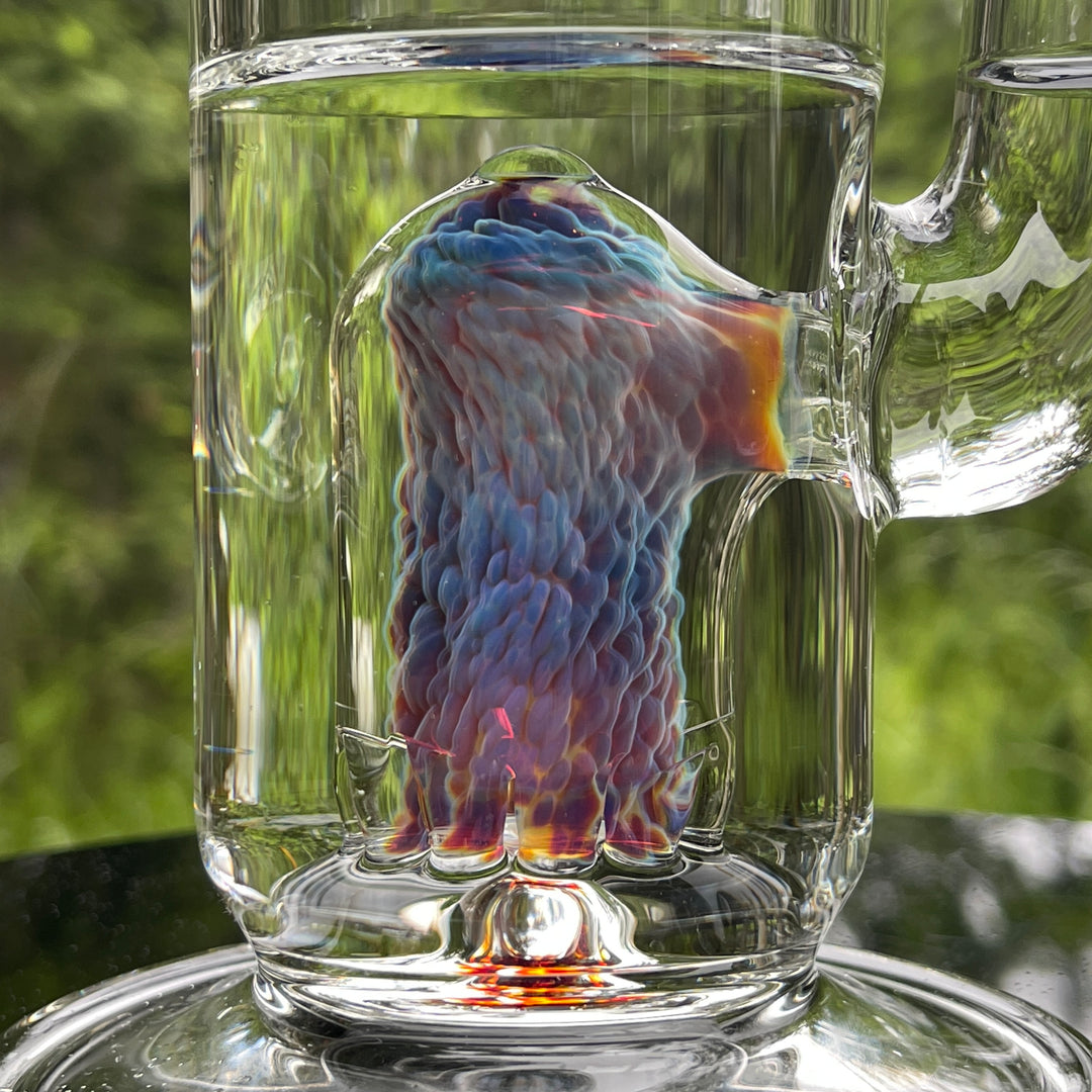 Purple Nebula Opal Bong Glass Pipe Tako Glass   