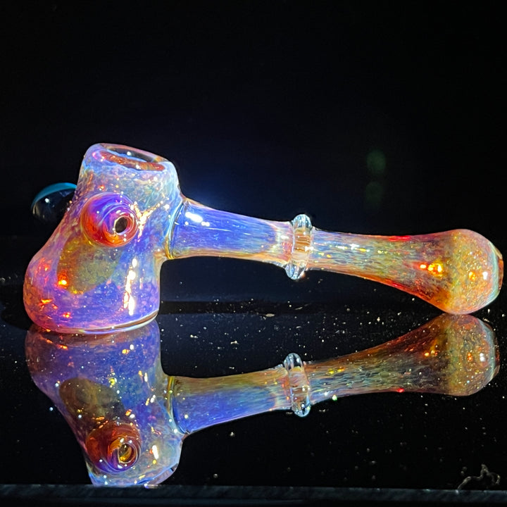 Purple Magic Vortex Hammer Glass Pipe Beezy Glass   