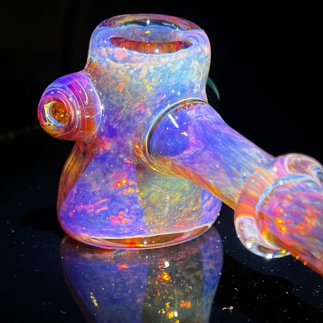 Purple Magic Vortex Hammer Glass Pipe Beezy Glass   