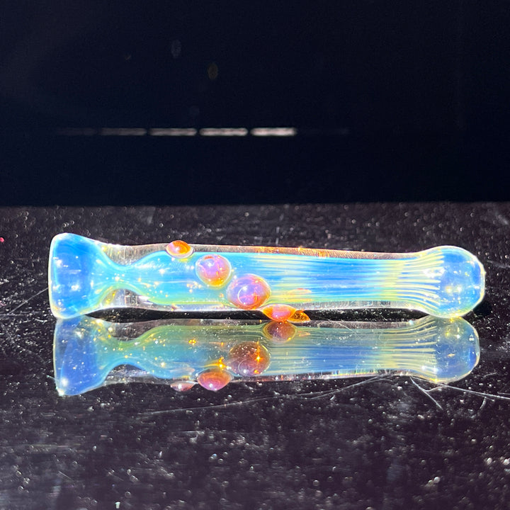 Comtrex Silver Fume Chillum Glass Pipe Schutz Glass   