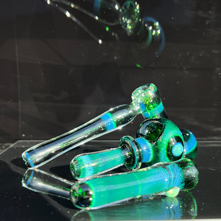 Thick Exp Green Ultra Combo Glass Pipe Chuck Glass