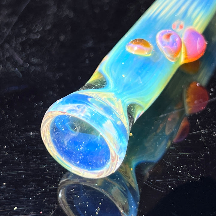 Comtrex Silver Fume Chillum Glass Pipe Schutz Glass   