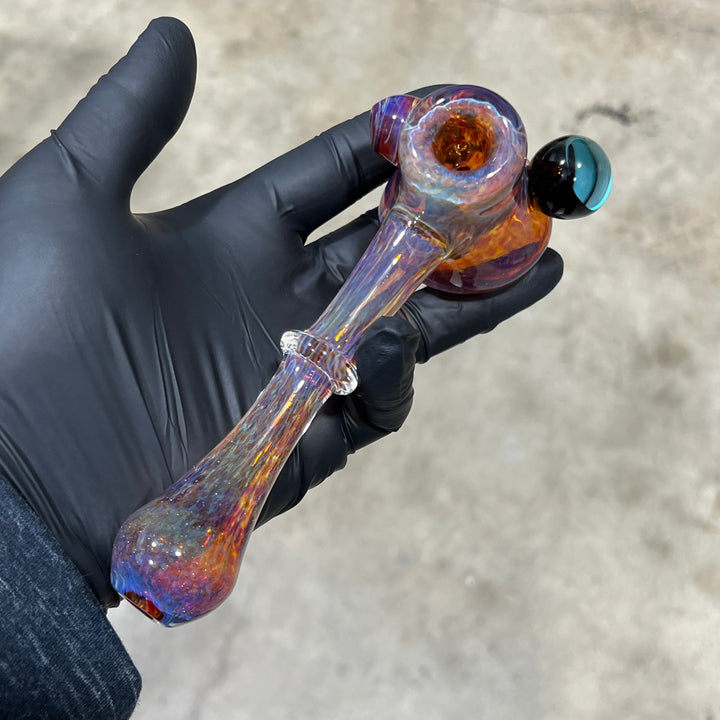 Purple Magic Vortex Hammer Glass Pipe Beezy Glass   