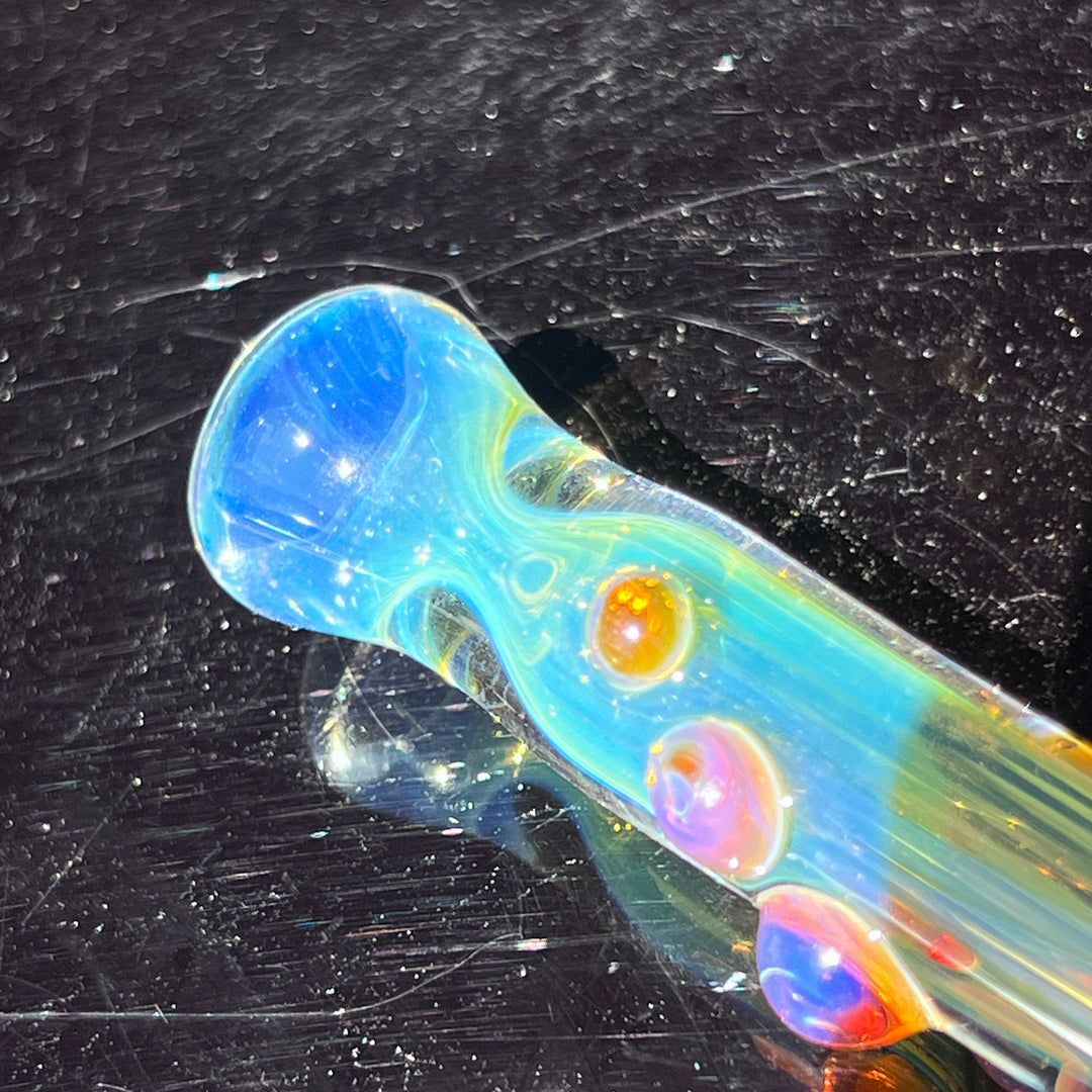 Comtrex Silver Fume Chillum Glass Pipe Schutz Glass   