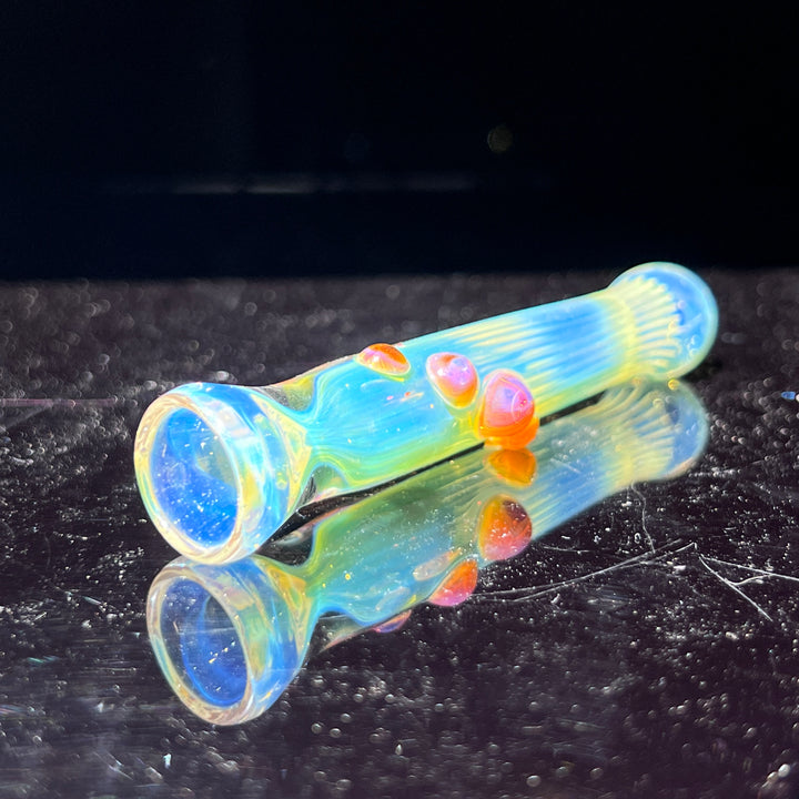 Comtrex Silver Fume Chillum Glass Pipe Schutz Glass   