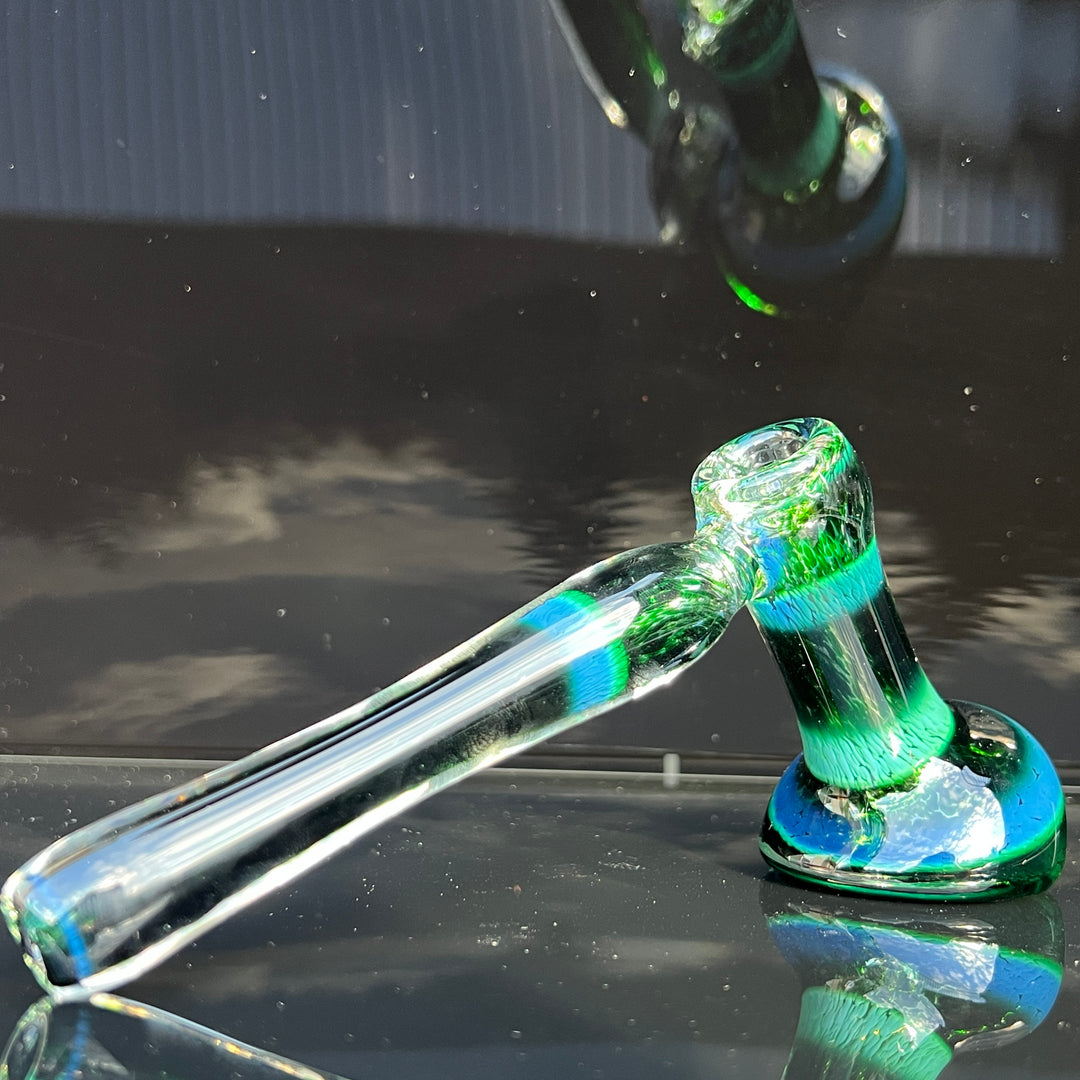 Thick Exp Green Ultra Combo Glass Pipe Chuck Glass