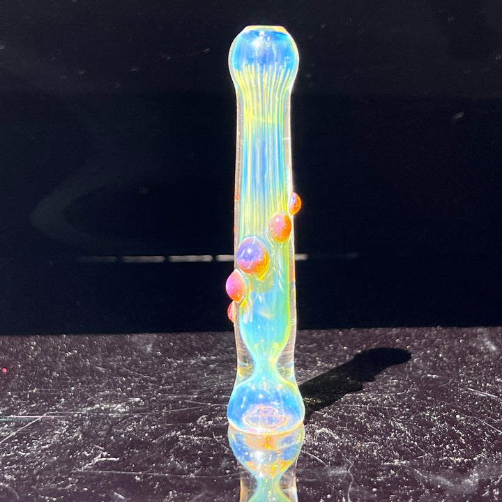 Comtrex Silver Fume Chillum Glass Pipe Schutz Glass   