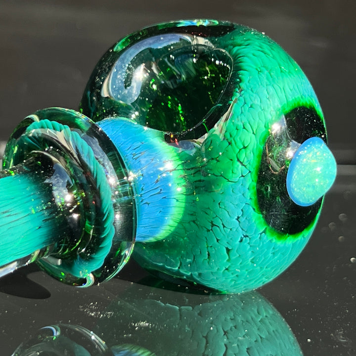 Thick Exp Green Ultra Combo Glass Pipe Chuck Glass