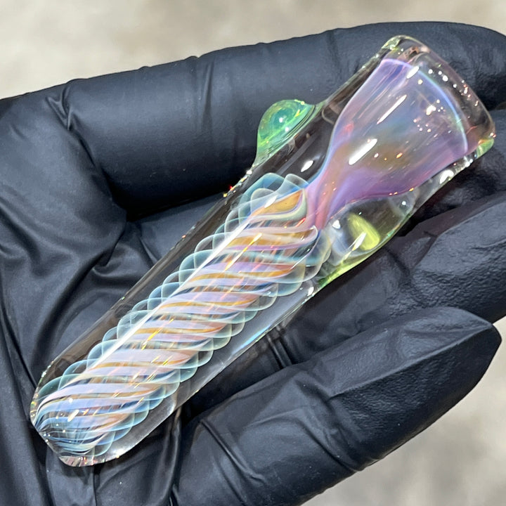 Thick Fume Chillum 1 Glass Pipe Chuck Glass   