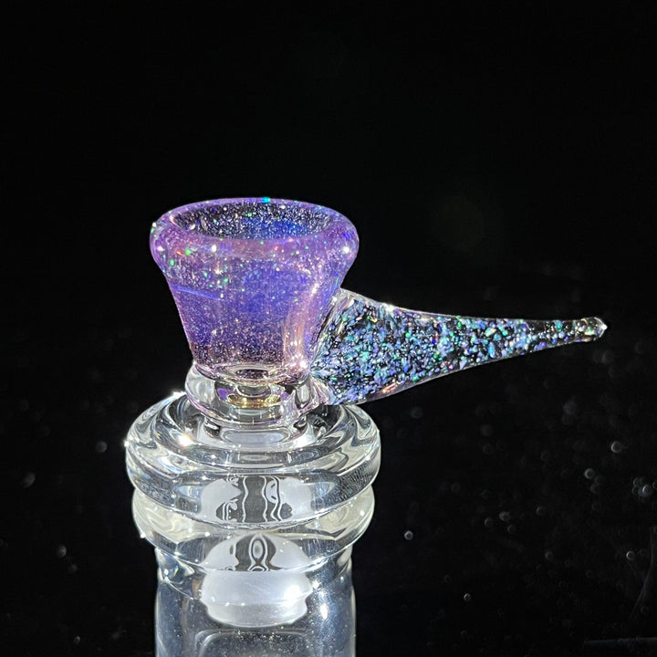 14mm Purple Crushed Opal Martini Pullslide Accessory Tako Glass   