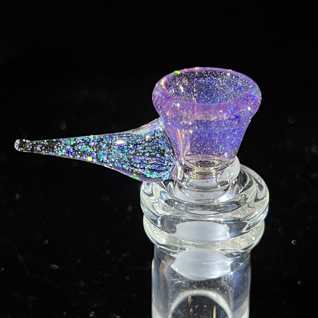 14mm Purple Crushed Opal Martini Pullslide Accessory Tako Glass   