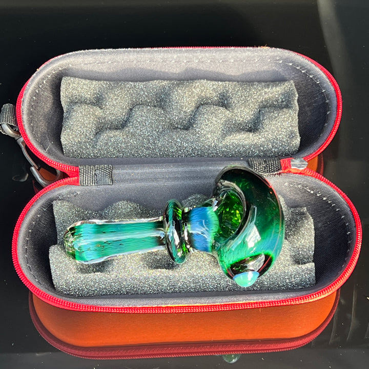 Thick Exp Green Ultra Combo Glass Pipe Chuck Glass